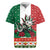 Mexico Christmas Rugby Jersey Cute Axolotl with Flag Style - Wonder Print Shop