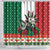 Mexico Christmas Shower Curtain Cute Axolotl with Flag Style - Wonder Print Shop