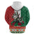 Mexico Christmas Zip Hoodie Cute Axolotl with Flag Style - Wonder Print Shop