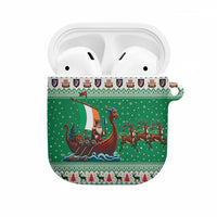 Ireland Viking Santa Christmas AirPods Case Funny Reindeer Norse Xmas - Wonder Print Shop