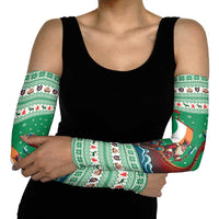 Ireland Viking Santa Christmas Arm Sleeves Funny Reindeer Norse Xmas - Wonder Print Shop