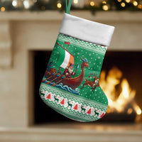 Ireland Viking Santa Christmas Stocking Funny Reindeer Norse Xmas - Wonder Print Shop