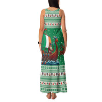 Ireland Viking Santa Christmas Family Matching Tank Maxi Dress and Hawaiian Shirt Funny Reindeer Norse Xmas - Wonder Print Shop