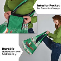 Ireland Viking Santa Christmas Grocery Bag Funny Reindeer Norse Xmas - Wonder Print Shop