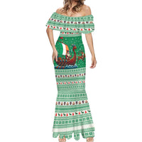 Ireland Viking Santa Christmas Mermaid Dress Funny Reindeer Norse Xmas - Wonder Print Shop