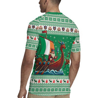 Ireland Viking Santa Christmas Rugby Jersey Funny Reindeer Norse Xmas - Wonder Print Shop