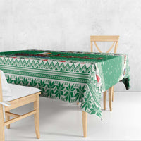 Ireland Viking Santa Christmas Tablecloth Funny Reindeer Norse Xmas - Wonder Print Shop