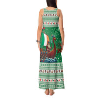 Ireland Viking Santa Christmas Tank Maxi Dress Funny Reindeer Norse Xmas - Wonder Print Shop