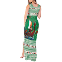 Ireland Viking Santa Christmas Tank Maxi Dress Funny Reindeer Norse Xmas - Wonder Print Shop