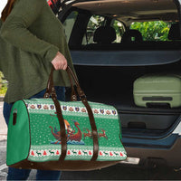 Ireland Viking Santa Christmas Travel Bag Funny Reindeer Norse Xmas - Wonder Print Shop