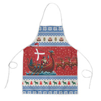 Denmark Viking Santa Christmas Apron Funny Reindeer Norse Xmas - Wonder Print Shop