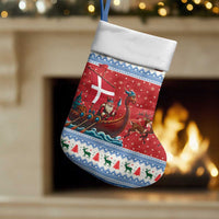 Denmark Viking Santa Christmas Stocking Funny Reindeer Norse Xmas - Wonder Print Shop