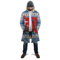 Denmark Viking Santa Christmas Cloak Funny Reindeer Norse Xmas - Wonder Print Shop