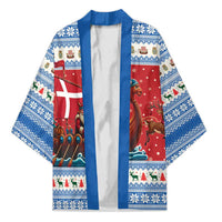Denmark Viking Santa Christmas Kimono Funny Reindeer Norse Xmas - Wonder Print Shop