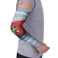 Sweden Viking Santa Christmas Arm Sleeves Funny Reindeer Norse Xmas - Wonder Print Shop