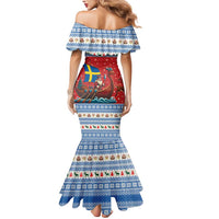 Sweden Viking Santa Christmas Mermaid Dress Funny Reindeer Norse Xmas - Wonder Print Shop