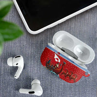 Greenland Viking Santa Christmas AirPods Case Funny Reindeer Norse Xmas - Wonder Print Shop