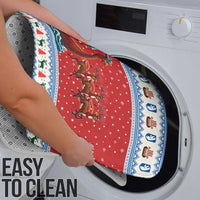 Greenland Viking Santa Christmas Bathroom Set Funny Reindeer Norse Xmas - Wonder Print Shop