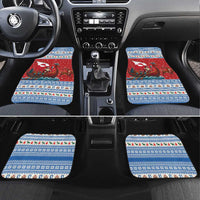 Greenland Viking Santa Christmas Car Mats Funny Reindeer Norse Xmas - Wonder Print Shop