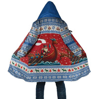 Greenland Viking Santa Christmas Cloak Funny Reindeer Norse Xmas - Wonder Print Shop