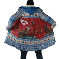 Greenland Viking Santa Christmas Cloak Funny Reindeer Norse Xmas - Wonder Print Shop