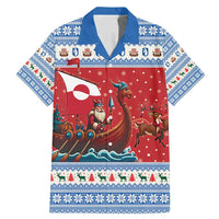 Greenland Viking Santa Christmas Family Matching Mermaid Dress and Hawaiian Shirt Funny Reindeer Norse Xmas - Wonder Print Shop