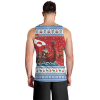 Greenland Viking Santa Christmas Men Tank Top Funny Reindeer Norse Xmas - Wonder Print Shop