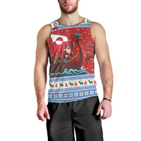 Greenland Viking Santa Christmas Men Tank Top Funny Reindeer Norse Xmas - Wonder Print Shop