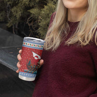 Greenland Viking Santa Christmas Tumbler Cup Funny Reindeer Norse Xmas - Wonder Print Shop