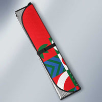 Portugal Football Auto Sun Shade Patchwork National Flag Design - Wonder Print Shop