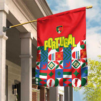 Portugal Football Garden Flag Patchwork National Flag Design - Wonder Print Shop