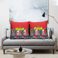 Portugal Football Pillow Cover Patchwork National Flag Design - Wonder Print Shop