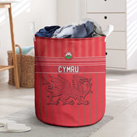 World Football 2026 Wales Laundry Basket Cymru Together Stronger - Wonder Print Shop