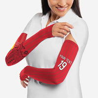 Custom World Football 2026 Wales Arm Sleeves Cymru Together Stronger - Wonder Print Shop