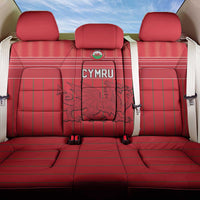 World Football 2026 Wales Back Car Seat Cover Cymru Together Stronger - Wonder Print Shop