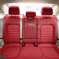 World Football 2026 Wales Back Car Seat Cover Cymru Together Stronger - Wonder Print Shop