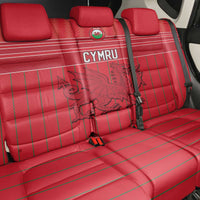 World Football 2026 Wales Back Car Seat Cover Cymru Together Stronger - Wonder Print Shop