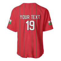 Custom World Football 2026 Wales Baseball Jersey Cymru Together Stronger - Wonder Print Shop