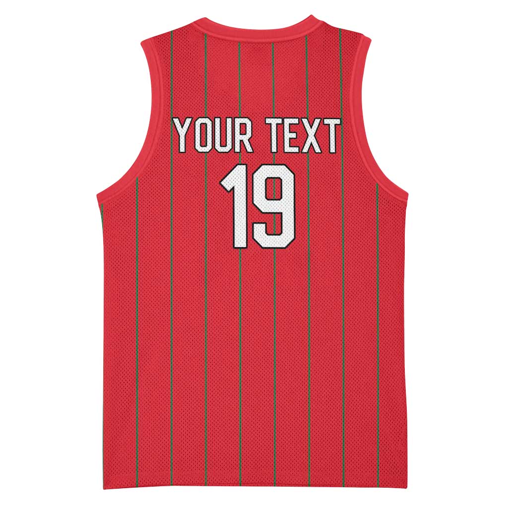 Custom World Football 2026 Wales Basketball Jersey Cymru Together Stronger - Wonder Print Shop