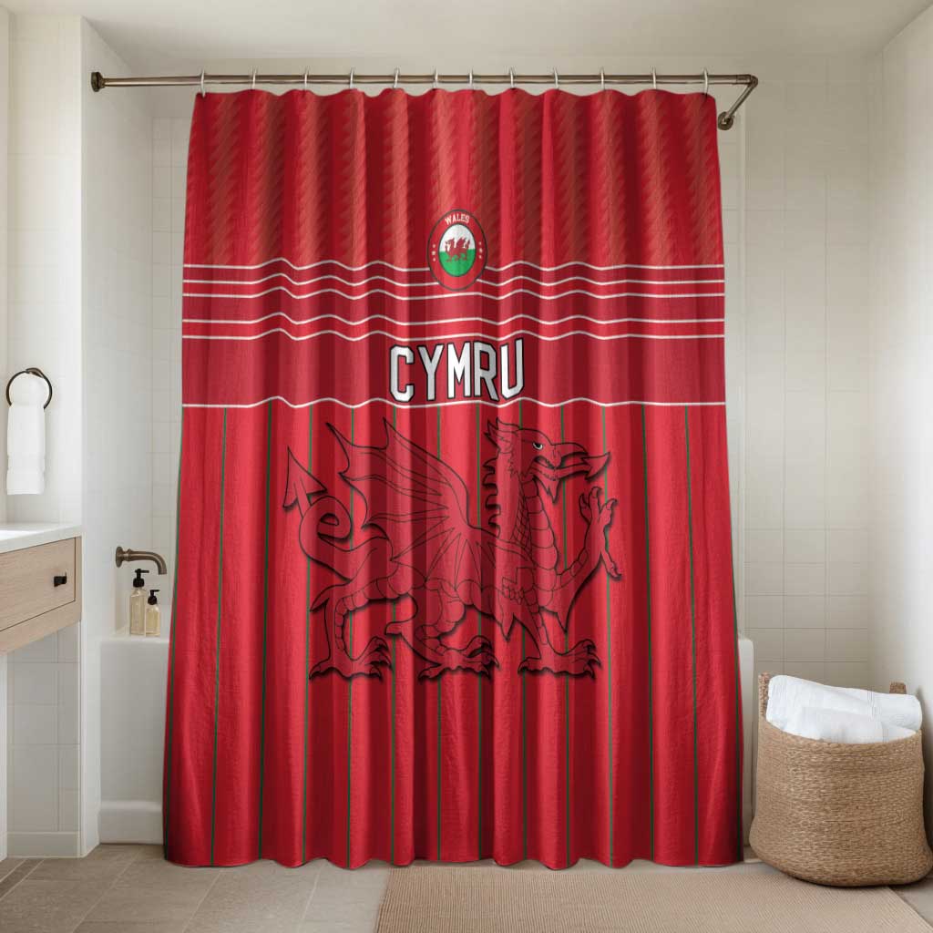 World Football 2026 Wales Bathroom Set Cymru Together Stronger - Wonder Print Shop