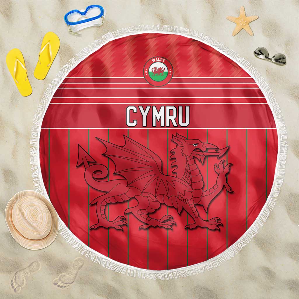 World Football 2026 Wales Beach Blanket Cymru Together Stronger - Wonder Print Shop