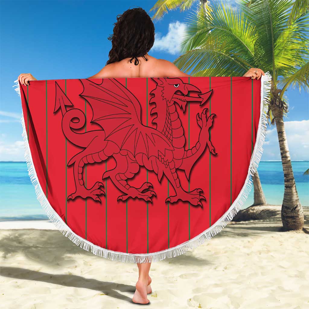 World Football 2026 Wales Beach Blanket Cymru Together Stronger - Wonder Print Shop