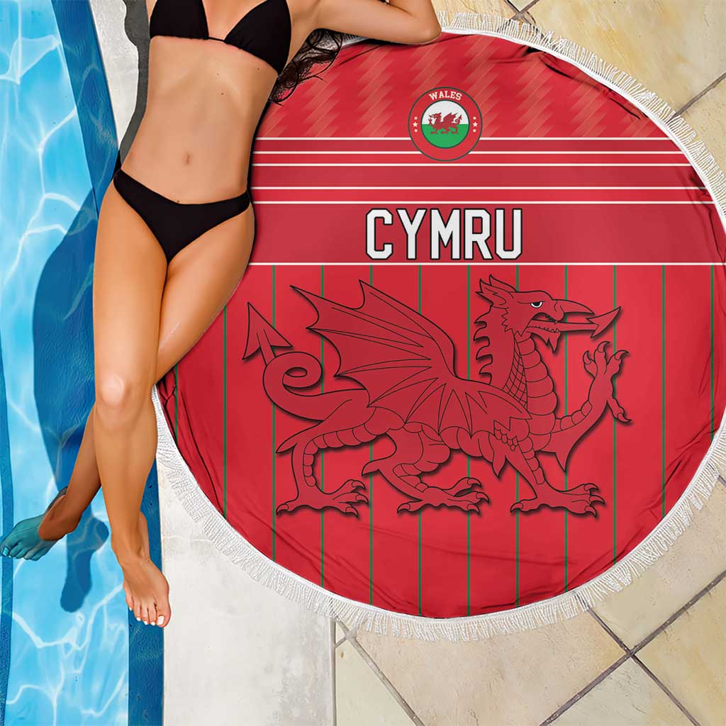 World Football 2026 Wales Beach Blanket Cymru Together Stronger - Wonder Print Shop