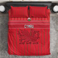 World Football 2026 Wales Bedding Set Cymru Together Stronger - Wonder Print Shop