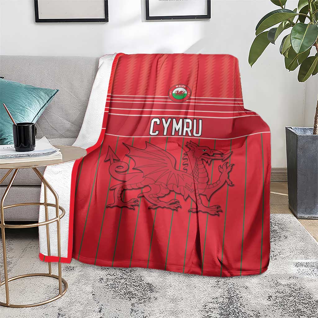 World Football 2026 Wales Blanket Cymru Together Stronger - Wonder Print Shop
