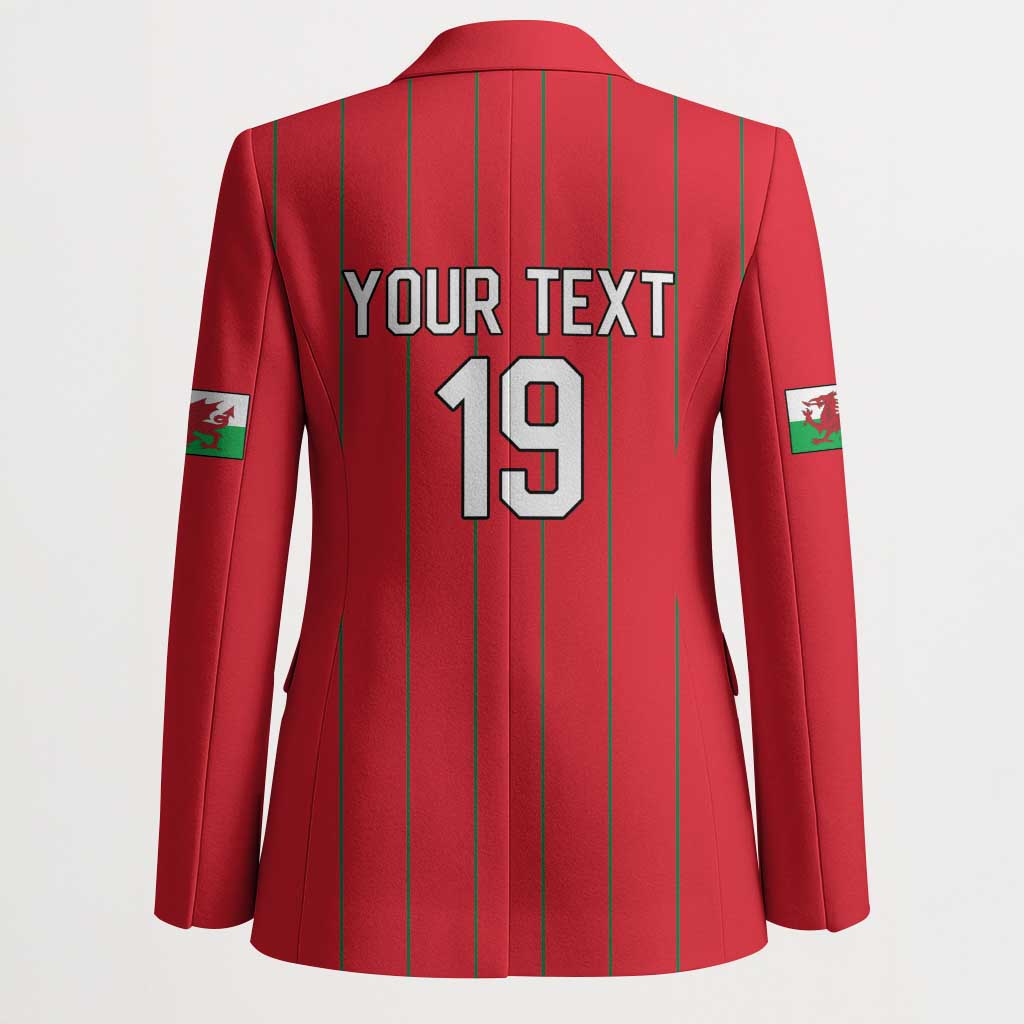 Custom World Football 2026 Wales Blazer Cymru Together Stronger - Wonder Print Shop