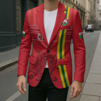 Custom World Football 2026 Wales Blazer Cymru Together Stronger - Wonder Print Shop