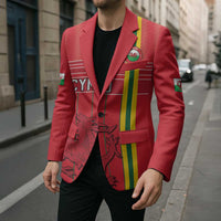 Custom World Football 2026 Wales Blazer Cymru Together Stronger - Wonder Print Shop