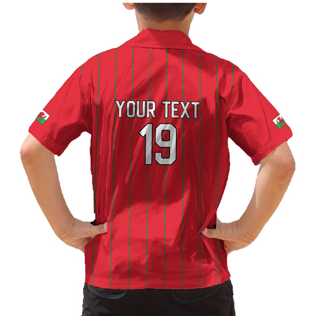 Custom World Football 2026 Wales Family Matching Mermaid Dress and Hawaiian Shirt Cymru Together Stronger - Wonder Print Shop