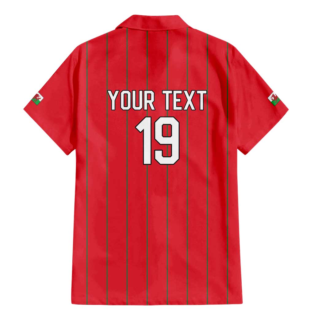 Custom World Football 2026 Wales Family Matching Mermaid Dress and Hawaiian Shirt Cymru Together Stronger - Wonder Print Shop
